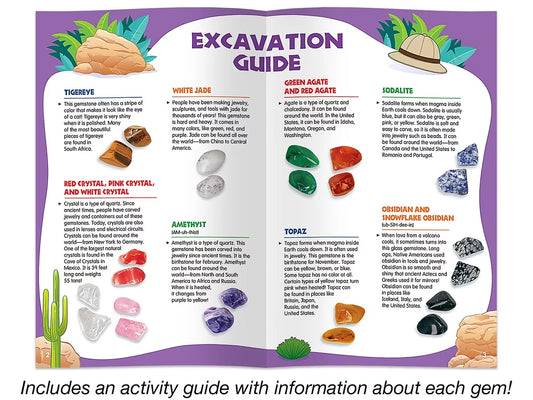 Dig & Discover Gemstones - US 3744