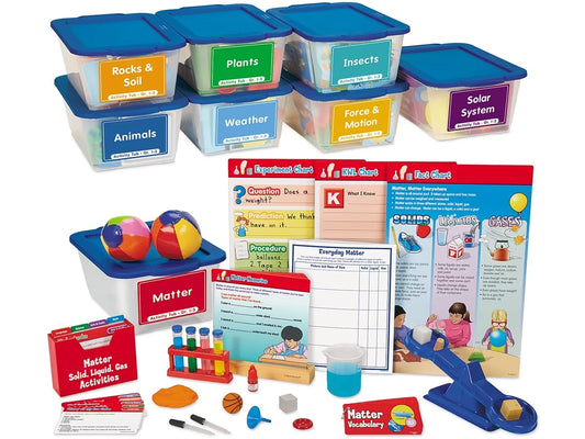 Learning Science Activity Tubs - Gr. 1-3 - Complete Set - US 5727