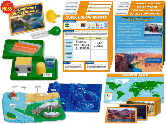 Meet the Standards Landforms & Erosion Kit - Gr. 2 - US 6193