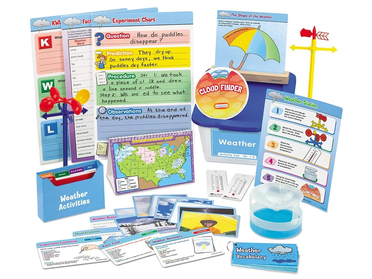 Weather Activity Tub - Gr. 1-3 - US 5590