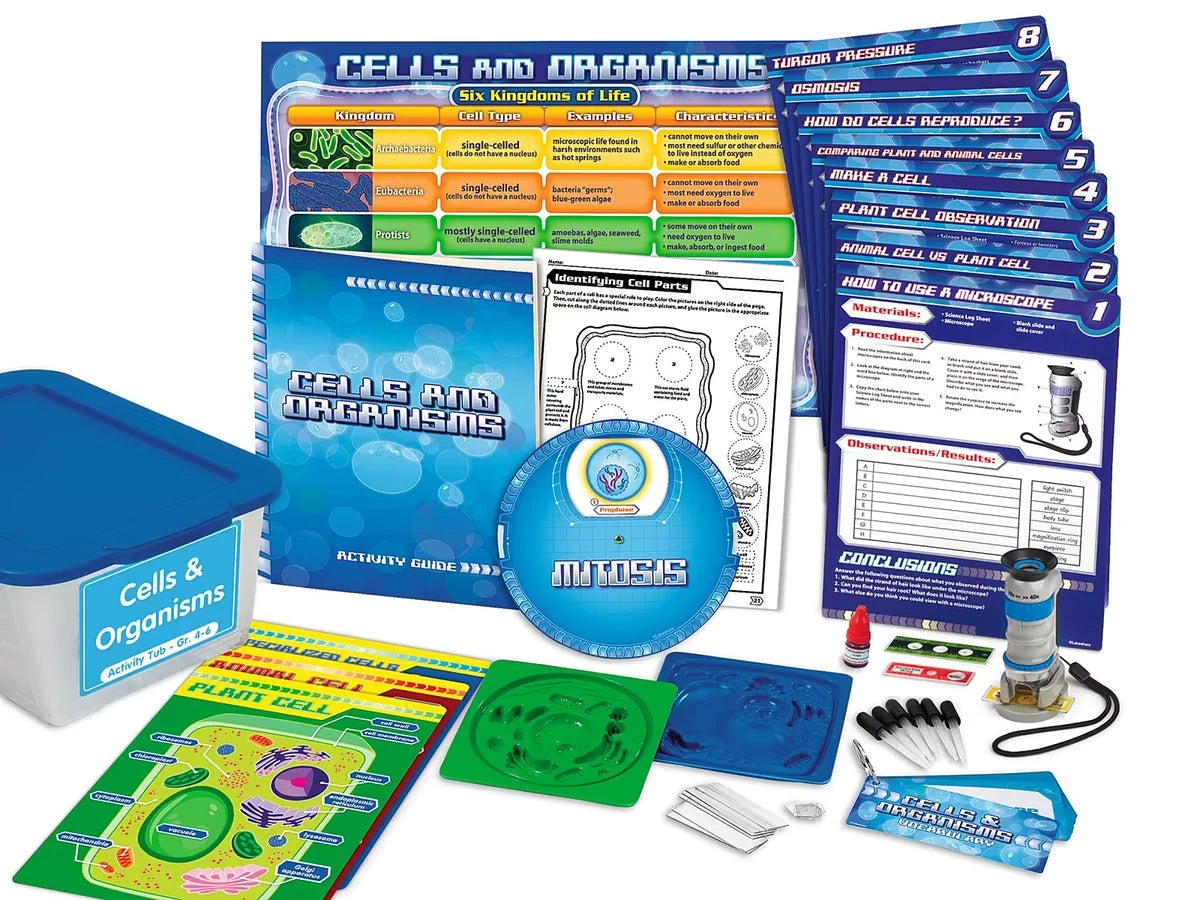 Cells & Organisms Activity Tub - Gr. 4-6 - US 9315