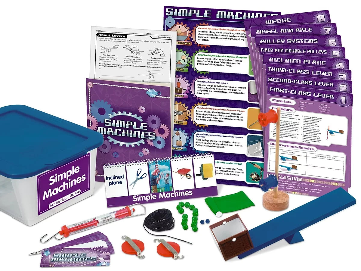 Simple Machines Activity Tub - Gr. 4-6 - US 6949