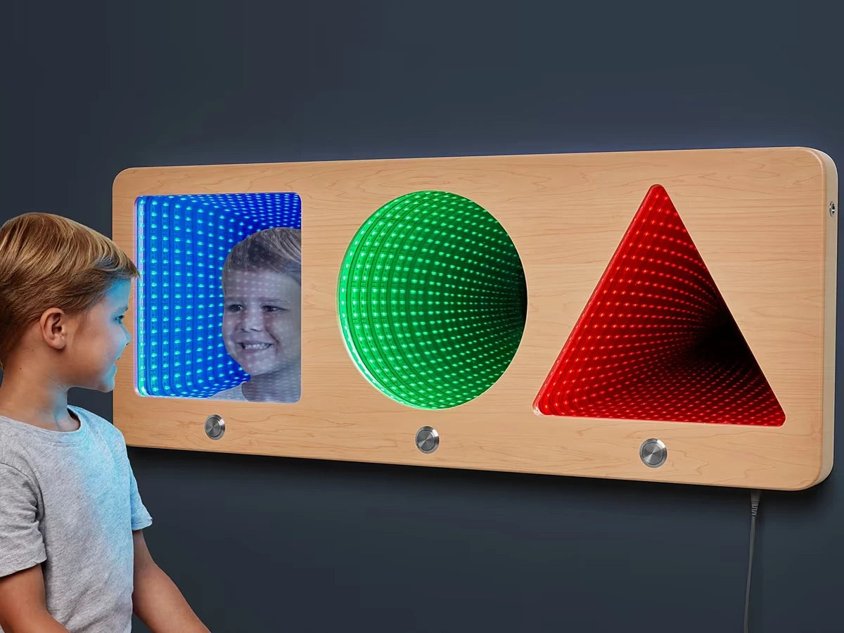 Color-Changing Infinity Mirror - US 6074