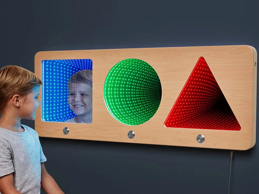 Color-Changing Infinity Mirror - US 6074