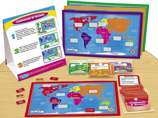 Continents & Oceans Instant Learning Center - US 3033