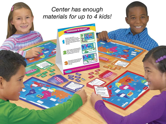 Continents & Oceans Instant Learning Center - US 3033
