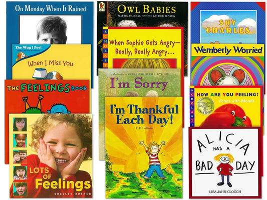 Feelings & Emotions Paperback Library - US 3895
