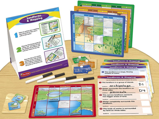 Landforms & Mapping Instant Learning Center - US 4197