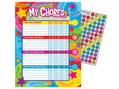 My Chores Charts - Set of 25 - US 1188