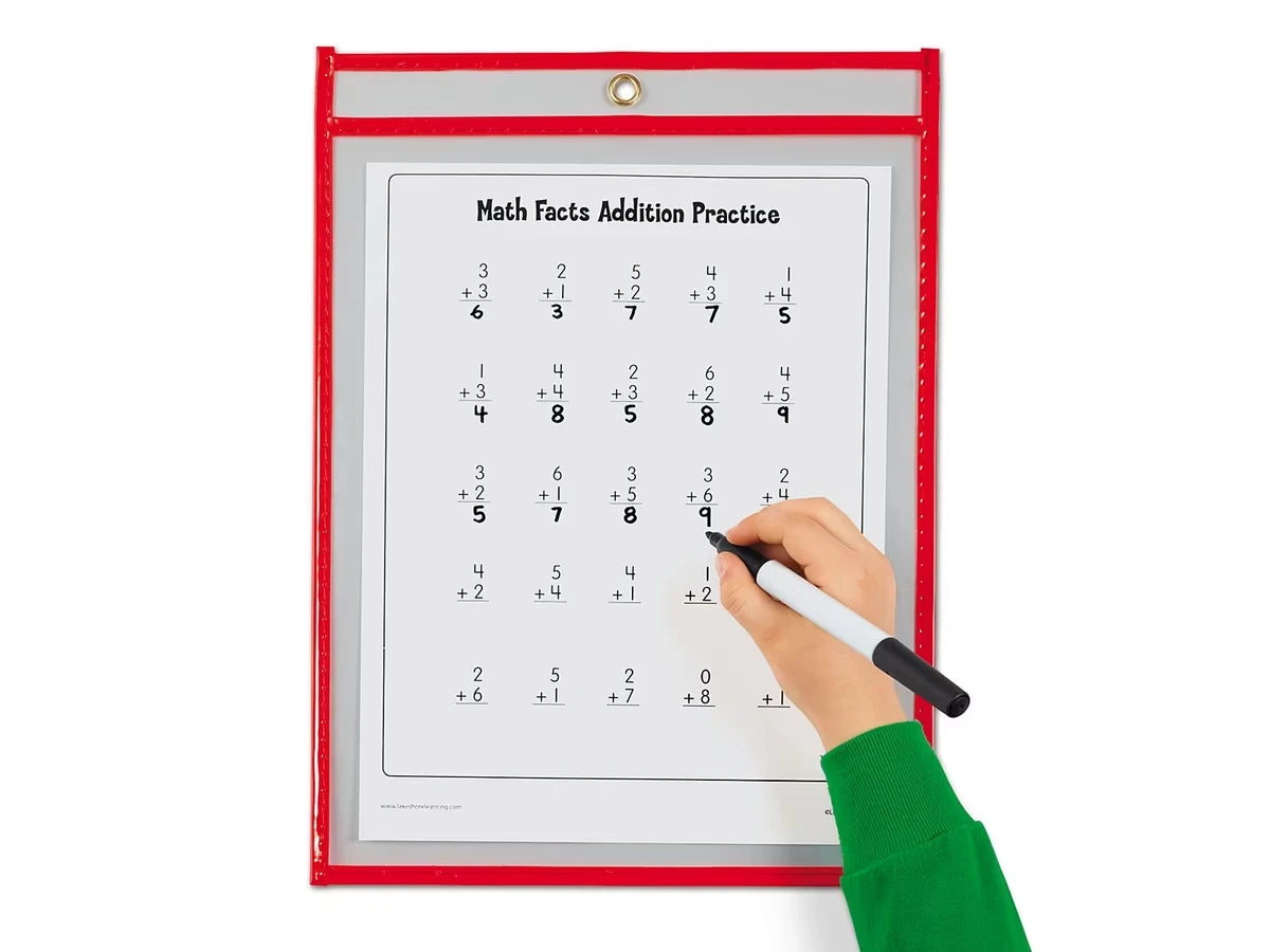 Reusable Write & Wipe Pocket - US 8062