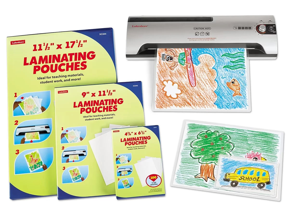Classroom Laminating Pouches - Set of 100 - US 1038