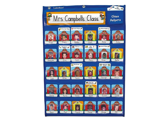 Daily Attendance & Classroom Helpers Chart - US 2130