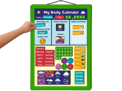 All About Today! Magnetic Calendar - US 2640