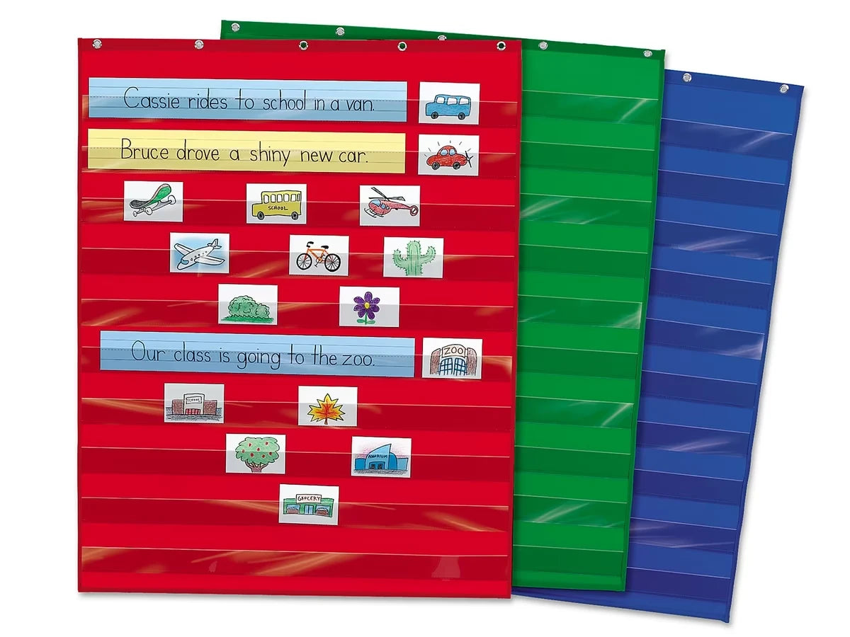 Heavy-Duty Pocket Chart - US 8250