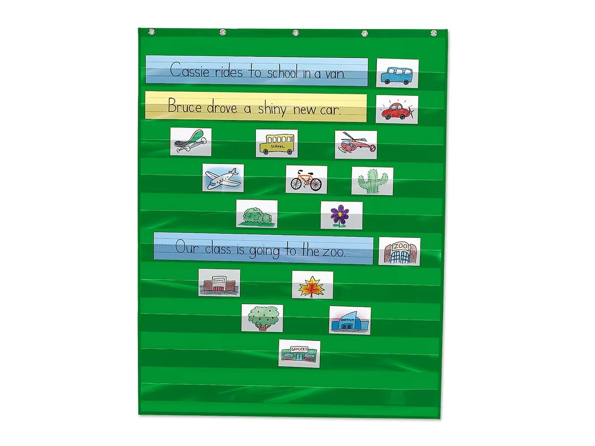 Heavy-Duty Pocket Chart - US 8250
