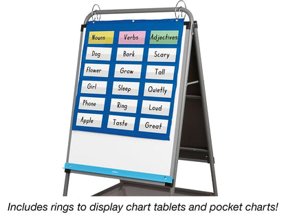 Flex-Space Double-Sided Mobile Teaching Easel - US 9643