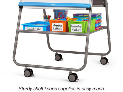 Flex-Space Double-Sided Mobile Teaching Easel - US 9643