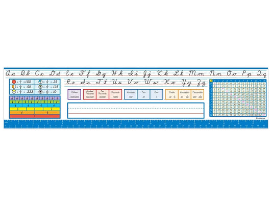Lakeshore Modern Cursive Reference Nameplates - Gr. 3-5 - US 6433