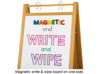 Hardwood Mobile Teaching Easel - US 5009