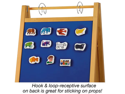 Hardwood Mobile Teaching Easel - US 5009
