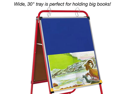 All-Purpose Teaching Easel with Locking Casters - US 7872