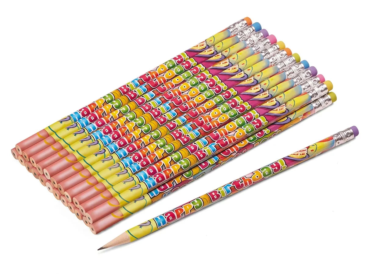 Happy Birthday! Pencils - Set of 24 - US 4967