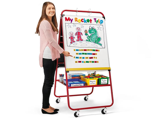 All-Purpose Mobile Teaching Easel - Elementary - US 3486