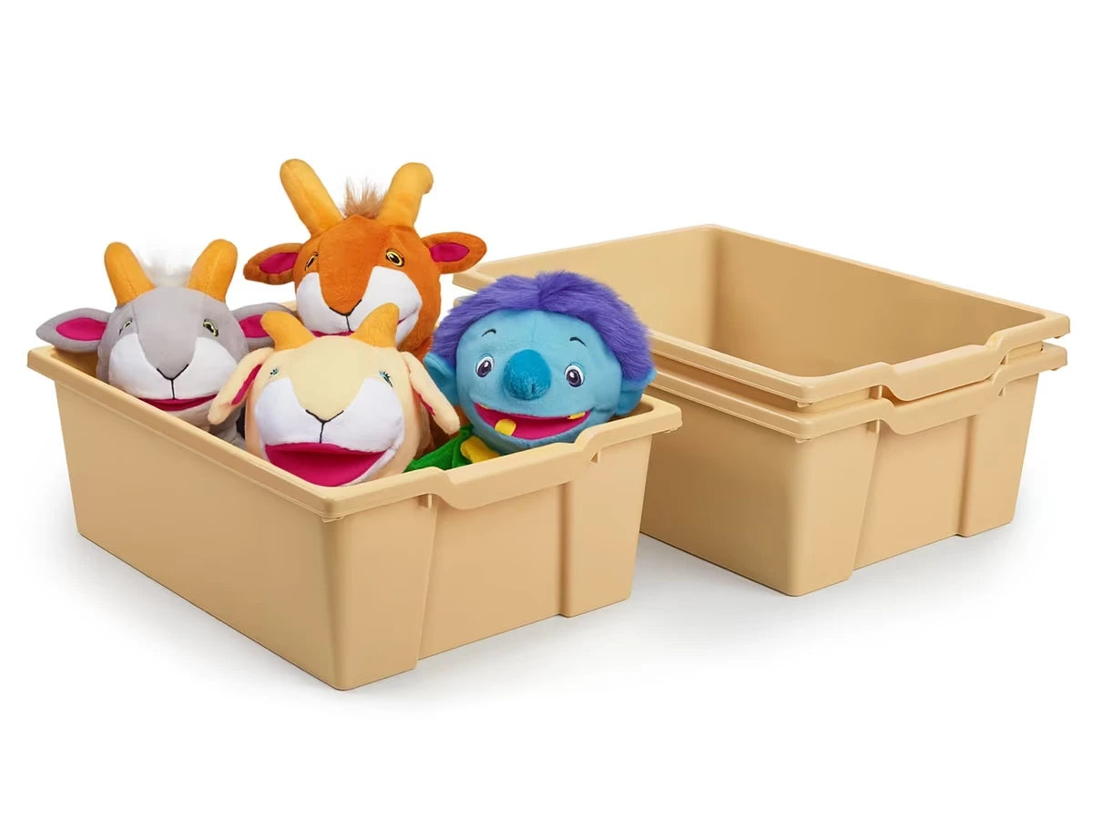 Natural Color Big Bins - Set of 3 - US 4372