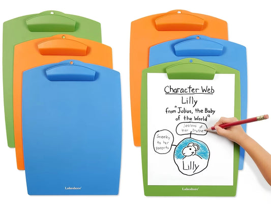Classroom Clipboards - Set of 6 - US 5431
