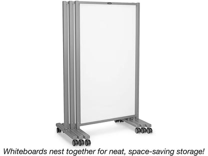 Flex-Space Mobile Magnetic Double-Sided Whiteboard - US 4880