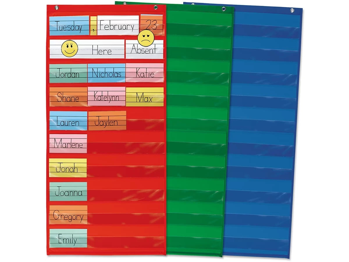 Space-Saver Pocket Chart - US 8551