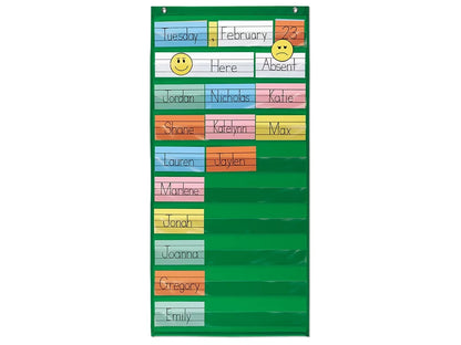 Space-Saver Pocket Chart - US 8551
