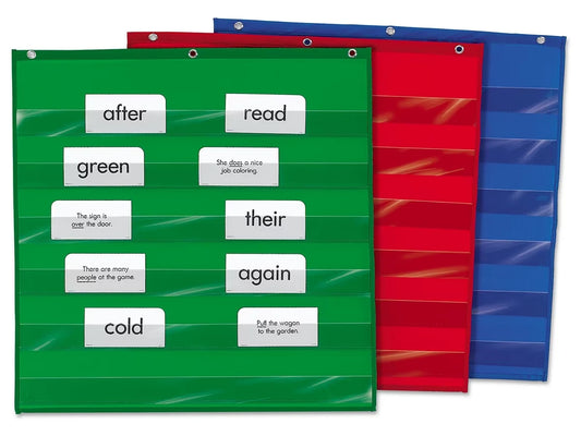 Heavy-Duty Small Pocket Chart - US 1339