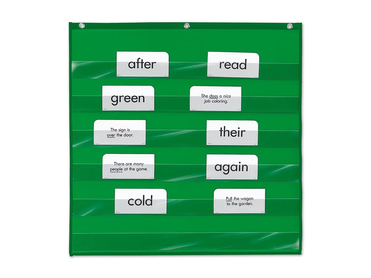 Heavy-Duty Small Pocket Chart - US 1339
