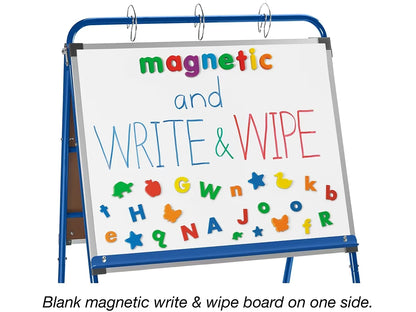 All-Purpose Extra-Wide Mobile Teaching Easel - US 8766