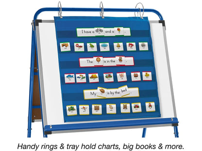 All-Purpose Extra-Wide Mobile Teaching Easel - US 8766
