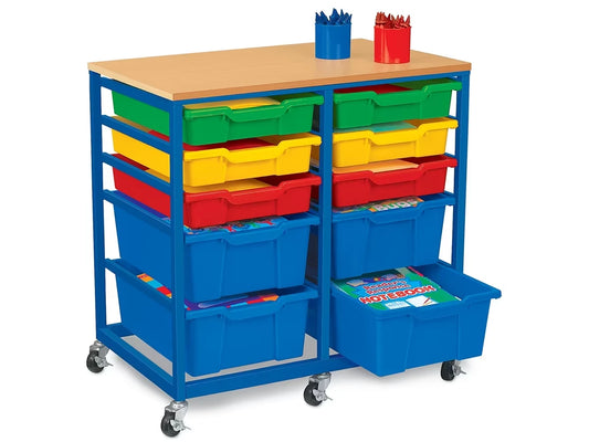 Mobile 10-Bin Storage Center - US 1646