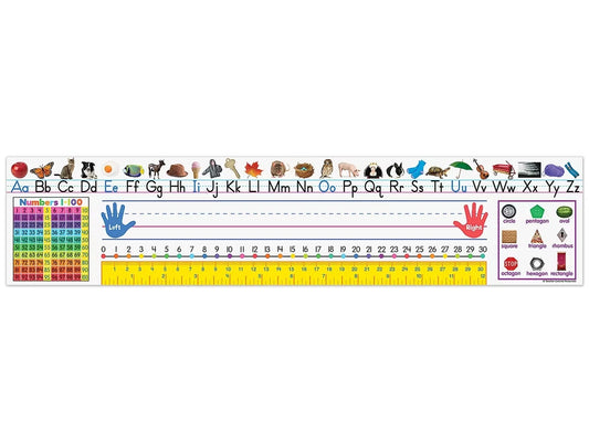 Colorful Traditional Print Nameplates - US 8685