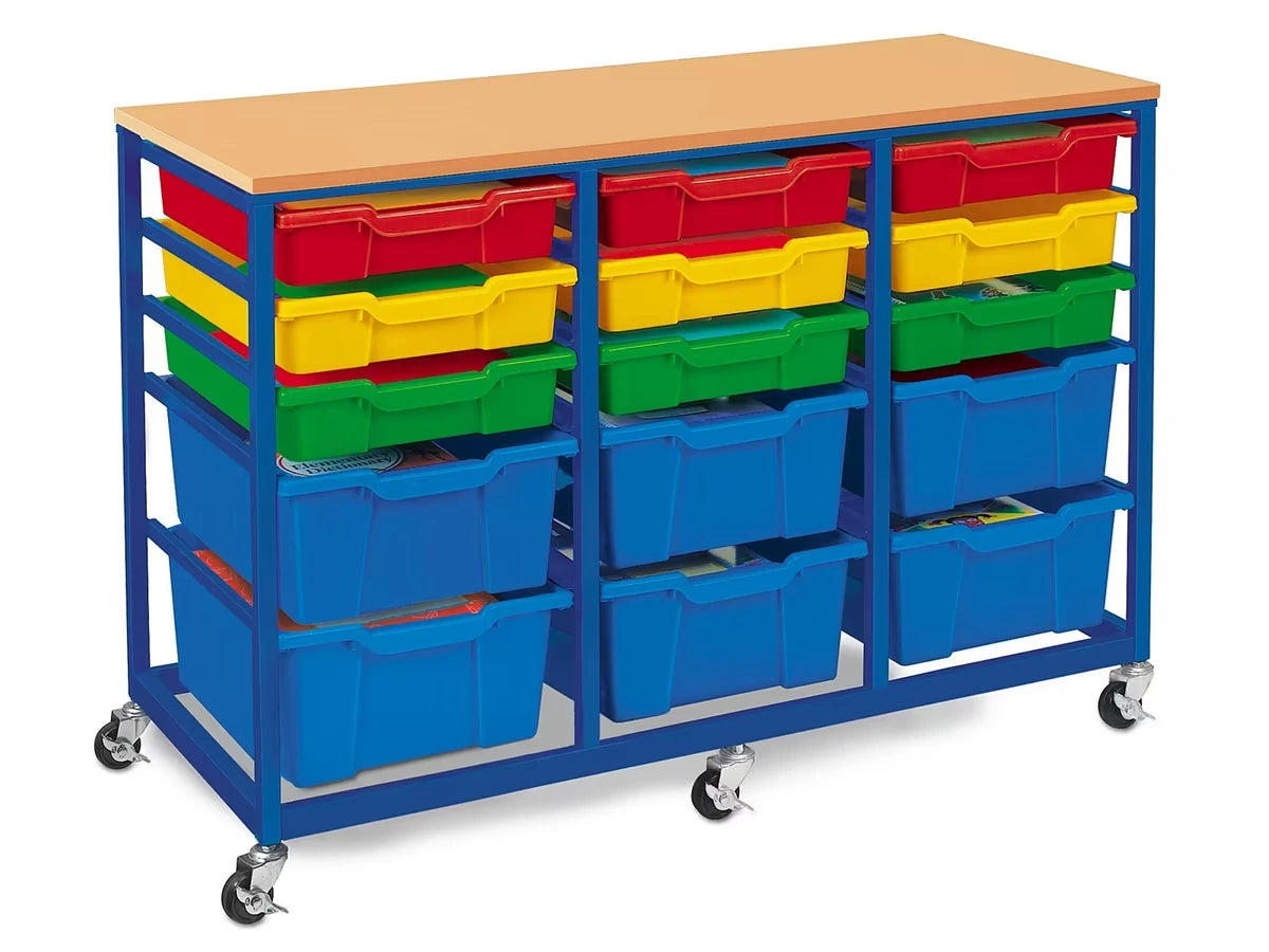 Mobile 15-Bin Storage Center - US 5481