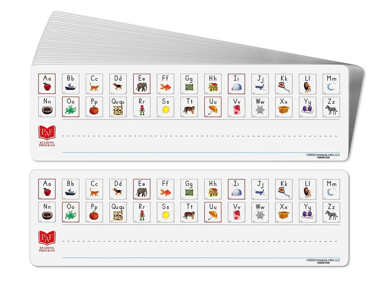 Alphabet Sounds Desk Strips – Set of 36 - US 1055