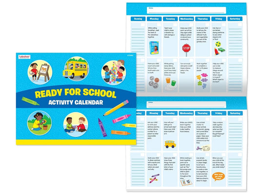 Ready for School Activity Calendar - US 2501