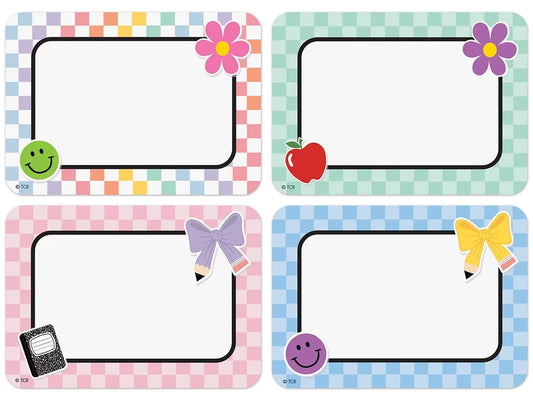 Cool for School Name Tags - Variety Pack - US 9753