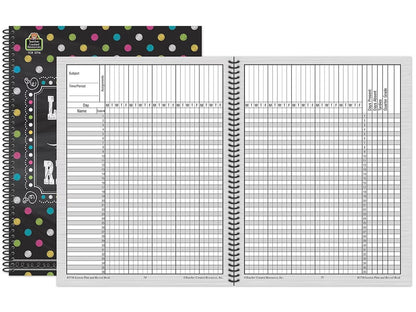 Chalkboard Brights Lesson Plan & Record Book - US 2085