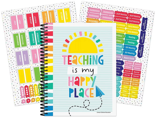Happy Place Lesson Plan Book - US 3724
