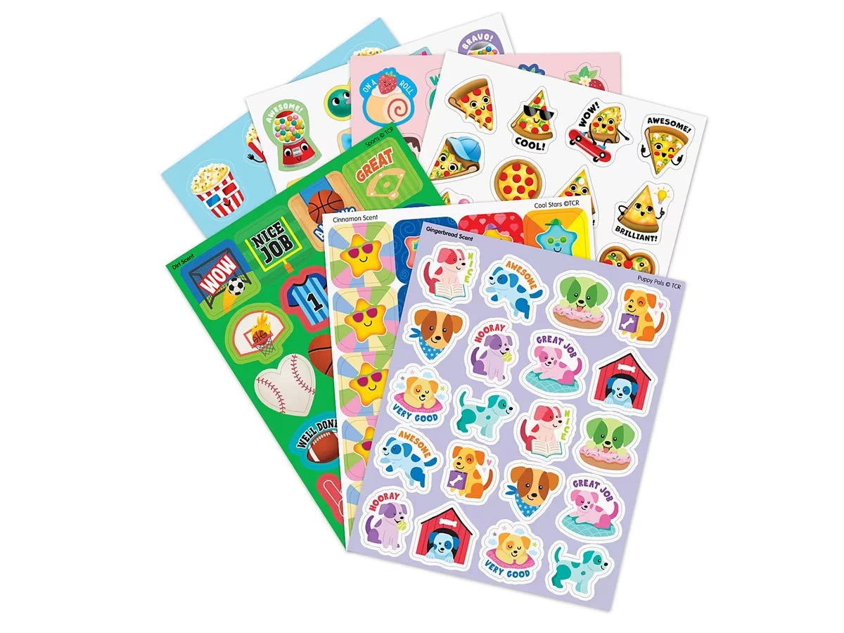 Kids’ Choice Scented Stickers - Variety Pack - US 7687
