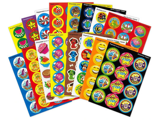 Kid’s Choice Scented Motivational Stickers - Variety Pack - US 5987