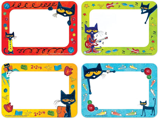 Pete the Cat® Name Tags - Variety Pack - US 2240