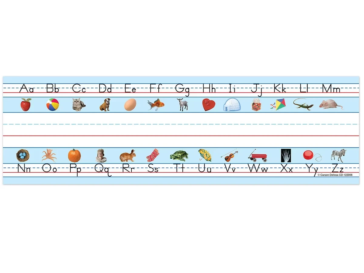 Alphabet Sounds Reference Nameplates - Pre K-K - US 5504