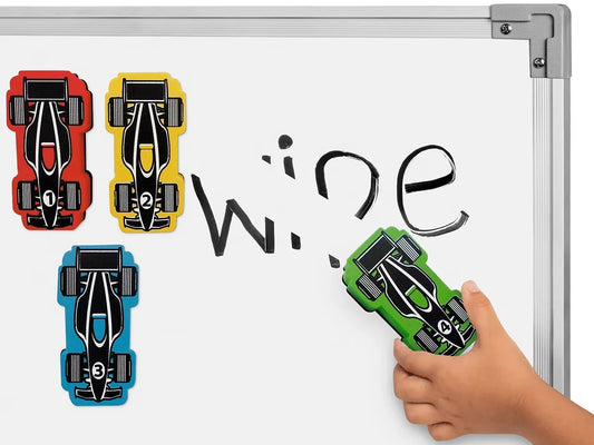 Magnetic Write & Wipe Erasers - Set of 4 - US 7579