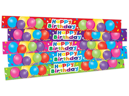 Birthday Slap Bracelets - US 7173